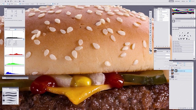 Video Reference: Food, Dish, Hamburger, Cuisine, Whopper, Fast food, Cheeseburger, Veggie burger, Sandwich, Burger king premium burgers