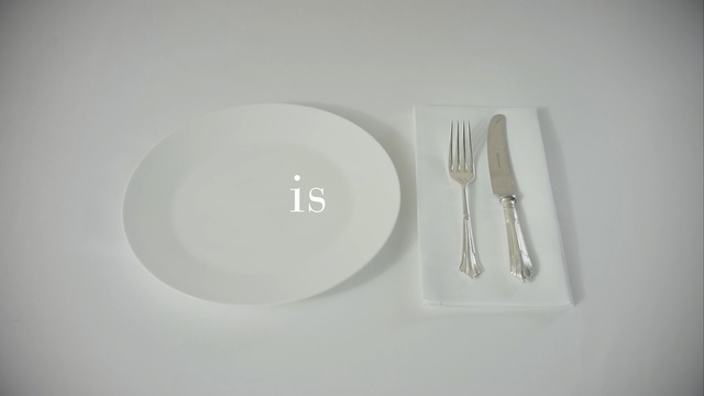 Video Reference: tableware, cutlery, dishware, product, fork, product, material, plate