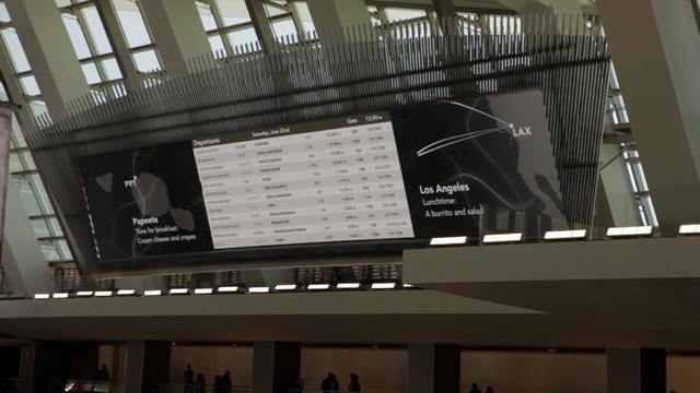 Video Reference: technology, display device, building, glass, advertising, daylighting