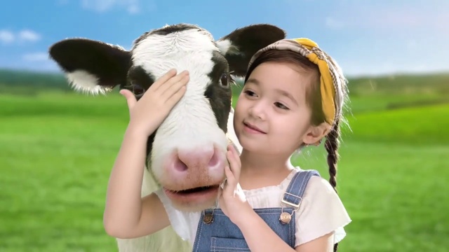 Video Reference: Photograph, Nose, Happy, Ear, Snapshot, Fun, Bovine, Snout, Smile, Child