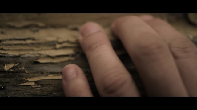Video Reference: finger, hand, close up, nail, mouth, arm, wood, thumb, darkness, girl