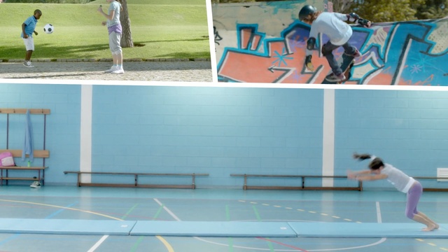 Video Reference: sport venue, leisure, sports, games, leisure centre, athletics, indoor games and sports, structure, competition, recreation