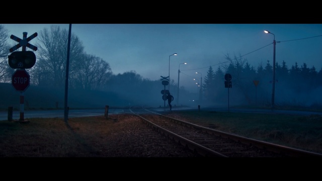 Video Reference: Sky, Atmospheric phenomenon, Transport, Atmosphere, Darkness, Fog, Screenshot, Mist, Photography, Track