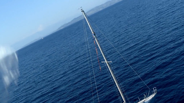 Video Reference: Sea, Vehicle, Sky, Technology, Boat, Yacht, Ocean, Recreation, Wind, Sailing