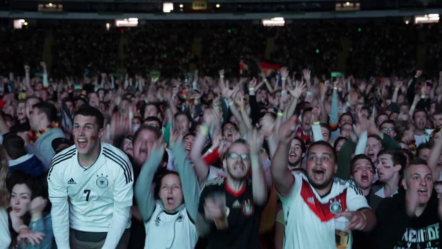 Video Reference: Crowd, Audience, People, Product, Fan, Social group, Cheering, Event, Team, Youth, Person