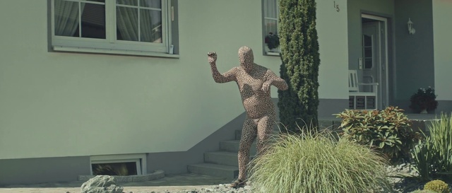 Video Reference: Sculpture, Grass, Tree, Statue, Art, Adaptation, Window, Plant, Home, Yard