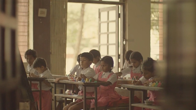 Video Reference: child, girl, window, Person