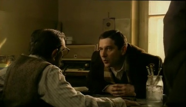 Video Reference: Photograph, Conversation, Fun, Interaction, Human, Snapshot, Male, Sitting, Movie, Scene, Person