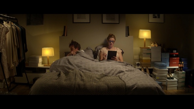 Video Reference: room, girl, darkness, lighting, screenshot, scene, furniture, midnight, night, house, Person