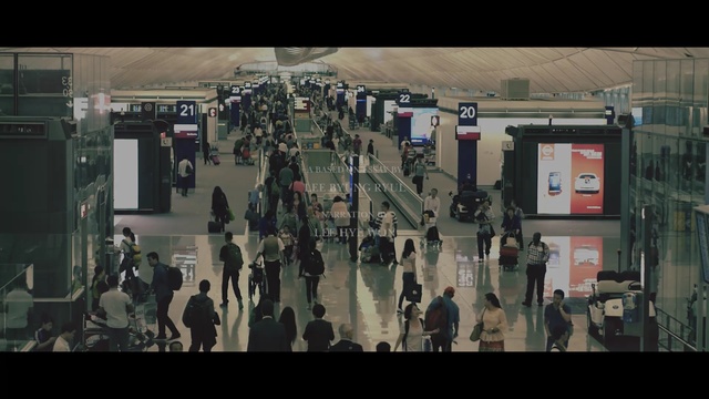 Video Reference: urban area, crowd, city, street, Person