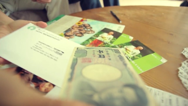 Video Reference: green, material, font, paper