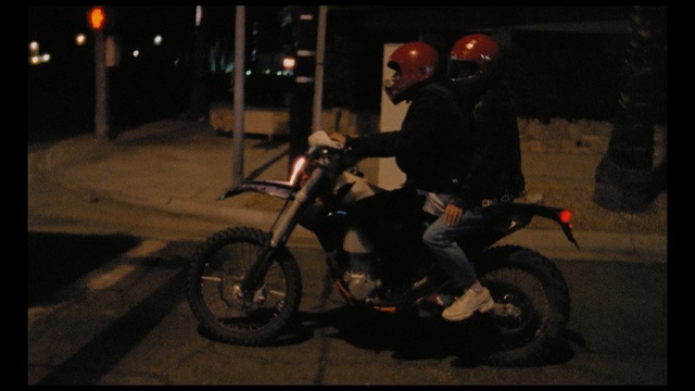 Video Reference: car, vehicle, motorcycle, mode of transport, motorcycling, stunt performer, night, darkness, motor vehicle, stunt