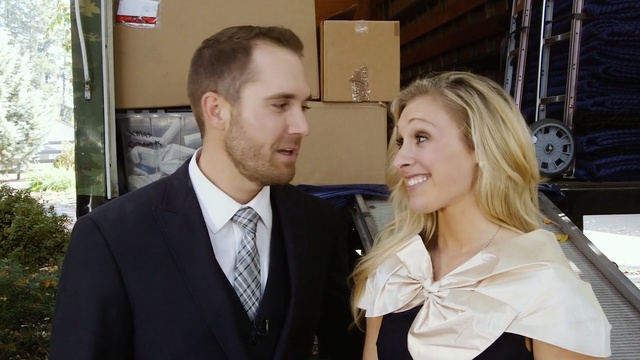 Video Reference: suit, girl, blond, formal wear, white collar worker, fun, Person