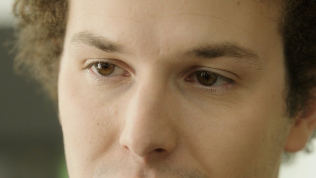 Video Reference: Face, Eyebrow, Forehead, Nose, Cheek, Skin, Hair, Chin, Head, Close-up