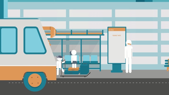 Video Reference: blue, product, technology, product, line, font, design, engineering, diagram, elevation, Person