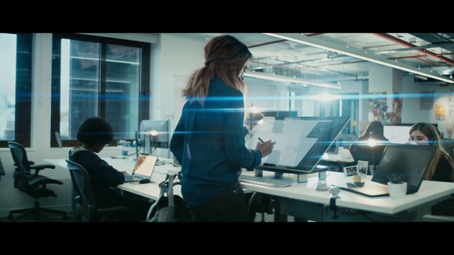 Video Reference: Office, Job, White-collar worker, Employment, Sitting, Building