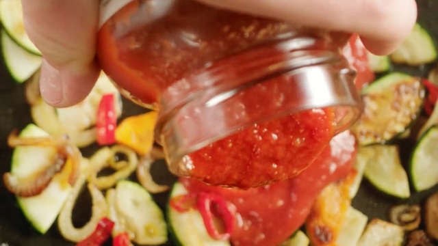 Video Reference: Food, Dish, Cuisine, Ingredient, Vegetable, Tomato, Solanum, Produce, Salad, Recipe, Person