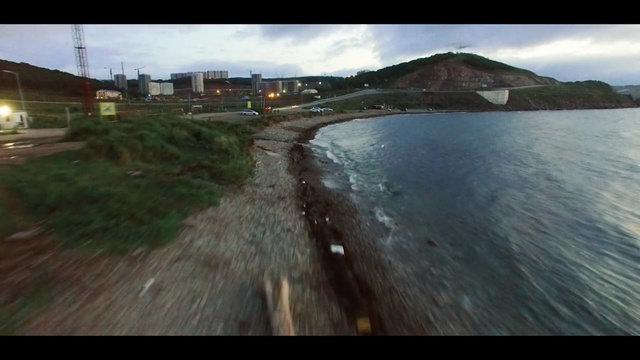 Video Reference: waterway, coast, sky, terrain, sea, screenshot, water, panorama