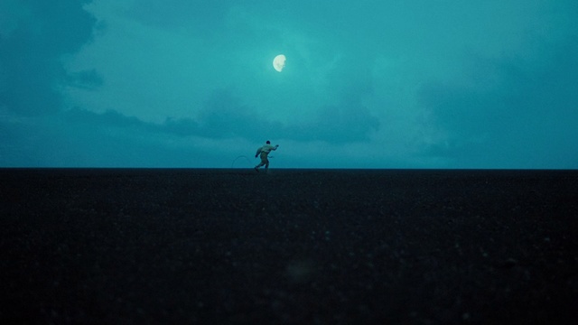 Video Reference: Sky, Blue, Light, Horizon, Sea, Ocean, Calm, Photography, Night, Cloud