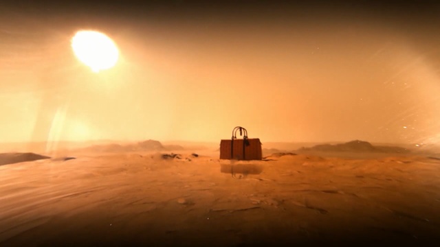 Video Reference: sky, atmosphere, morning, sunrise, sunlight, horizon, heat, landscape, calm, sand