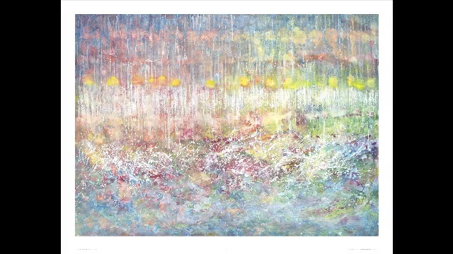 Video Reference: painting, modern art, watercolor paint, art, acrylic paint, paint, pattern, artwork, visual arts, Person