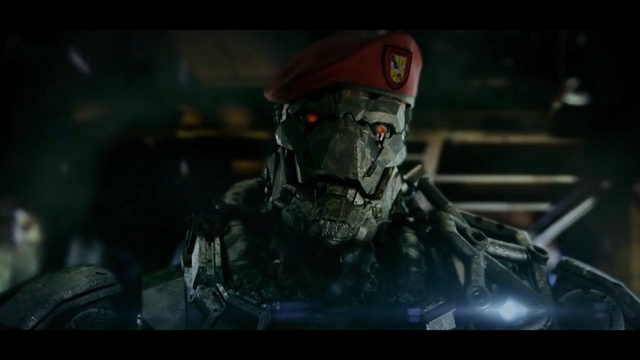 Video Reference: soldier, darkness, pc game, action figure, screenshot, machine, midnight, military organization, fictional character