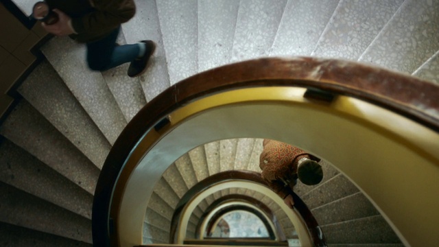 Video Reference: Stairs, Architecture, Spiral, Arch, Ceiling, Circle, Wood, Wheel
