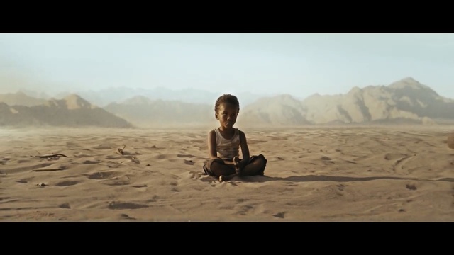 Video Reference: mountainous landforms, sky, desert, sand, vacation, landscape, wadi, sitting, aeolian landform, mountain, Person