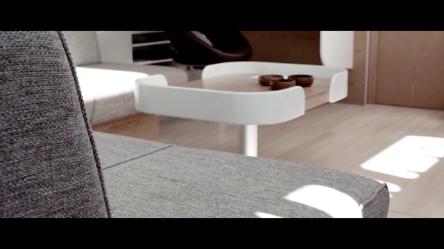 Video Reference: Floor, Tile, White, Flooring, Property, Product, Room, Furniture, Interior design, Table