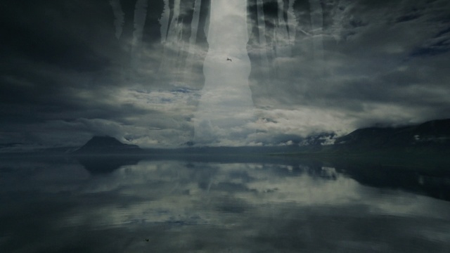 Video Reference: reflection, nature, water, sky, atmosphere, darkness, calm, cloud, loch, geological phenomenon