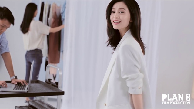 Video Reference: White, Clothing, Beauty, Skin, Shoulder, Fashion, Sleeve, Top, Blouse, Outerwear