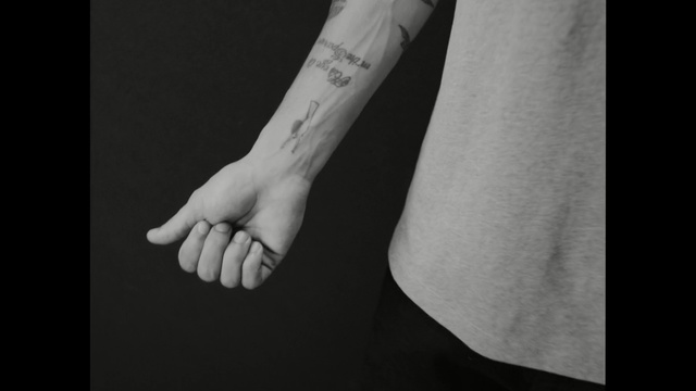 Video Reference: hand, finger, black and white, joint, leg, arm, shoulder, monochrome photography, human leg, human body
