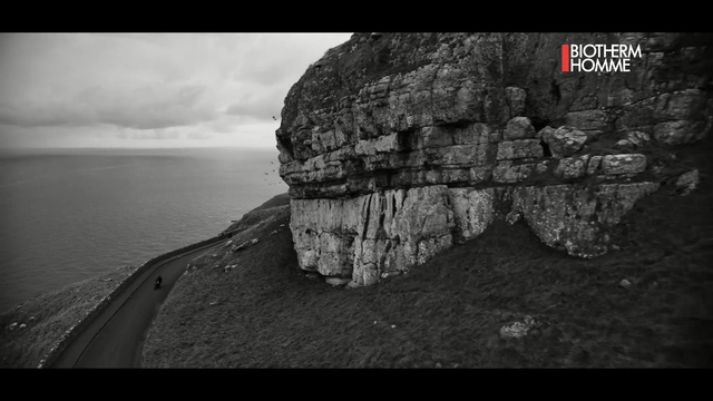 Video Reference: Rock, Cliff, Monochrome photography, Black-and-white, Klippe, Coast, Photography, Sea, Terrain, Formation, Person