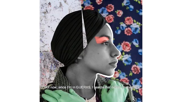 Video Reference: Turquoise, Head, Headpiece, Headgear, Fashion accessory, Hair accessory, Organism, Beanie, Art, Ear, Person