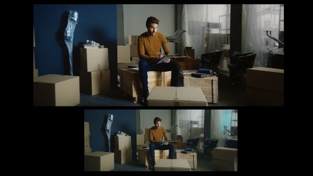 Video Reference: Room, Furniture, Screenshot, Person