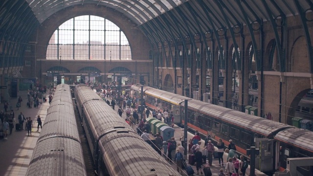 Video Reference: Transport, Train station, Railway, Building, Train, Vehicle, Architecture, Public transport, Rolling stock