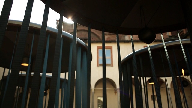 Video Reference: Architecture, Ceiling, Building, Line, Daylighting, Arch, Wood, Window, Interior design, Glass