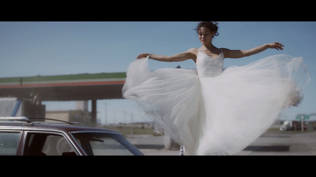 Video Reference: White, Photograph, Dress, Clothing, Wedding dress, Gown, Bridal clothing, Footwear, Photography, Ballet tutu