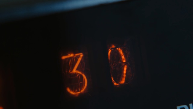 Video Reference: Light, Heat, Orange, Font, Lighting, Automotive lighting, Darkness, Number, Neon, Graphics