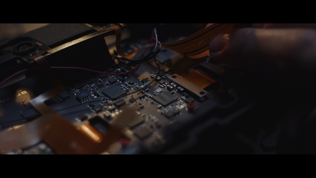 Video Reference: Electronics, Electronic engineering, Electronic instrument, Technology, Darkness, Space, Electronic device, Font, Photography, Audio equipment
