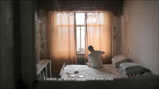 Video Reference: Room, Curtain, Window treatment, Property, Interior design, Furniture, Window, Textile, Bed, Window covering