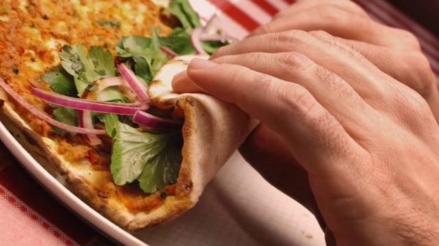 Video Reference: Dish, Food, Cuisine, Ingredient, Junk food, Fast food, Flatbread, Gordita, Finger food, Staple food