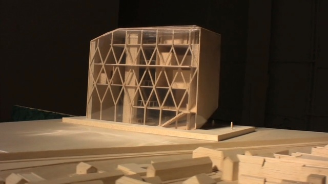 Video Reference: Scale model, Architecture, Design, Wood, House, Plywood, Tourist attraction
