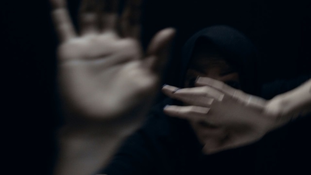 Video Reference: Black, Hand, Darkness, Arm, Finger, Photography, Fun, Mouth, Ear, Thumb
