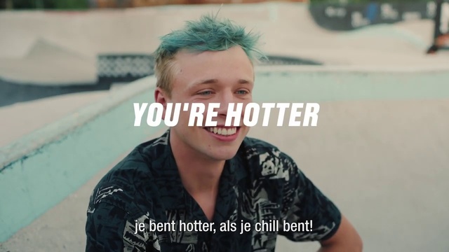 Video Reference: Hair, Forehead, Hairstyle, Eyebrow, Cool, Chin, Human, Photo caption, Blond, Fun