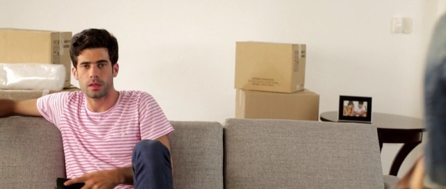 Video Reference: furniture, shoulder, sitting, communication, conversation, Person