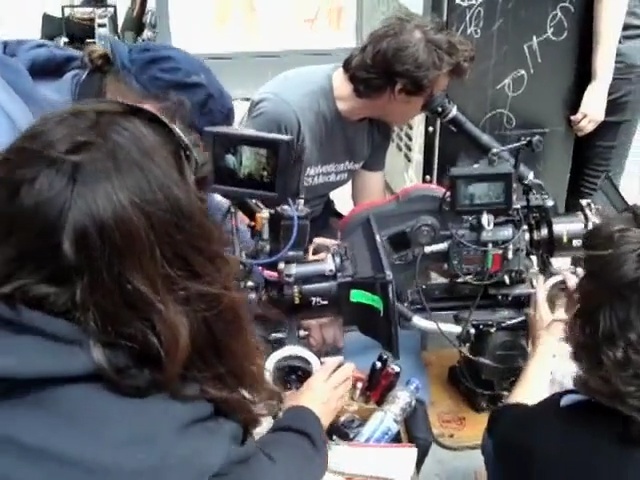 Video Reference: cinematographer, filmmaking, machine, television crew, camera operator, film crew