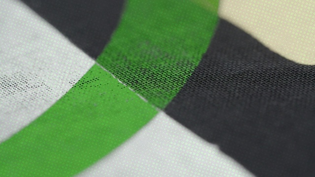 Video Reference: green, textile, material, line, wool, pattern