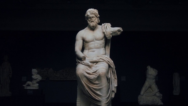 Video Reference: Statue, Sculpture, Classical sculpture, Stone carving, Art, Figurine, Monument, Carving, Mythology, Chest