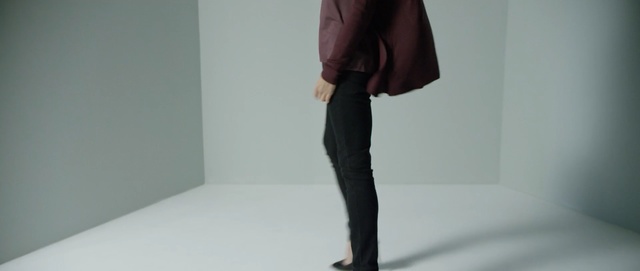 Video Reference: Clothing, Standing, Outerwear, Shoulder, Fashion, Trousers, Sleeve, Joint, Leg, Footwear